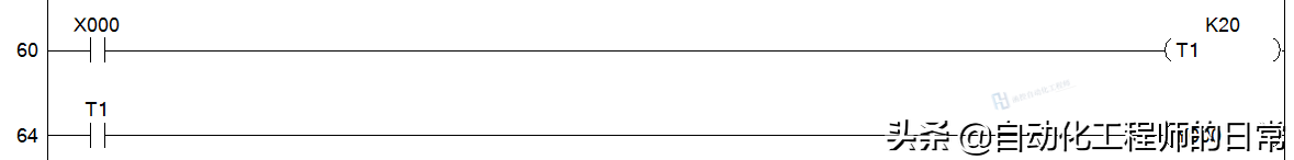 PLC编程基础定时器的使用举例