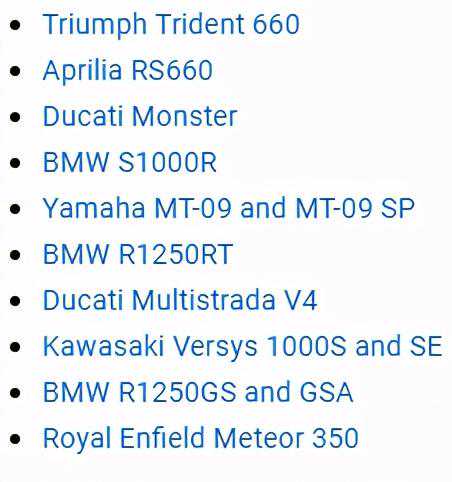 老外评选出他们2021最想要的摩托车TOP10