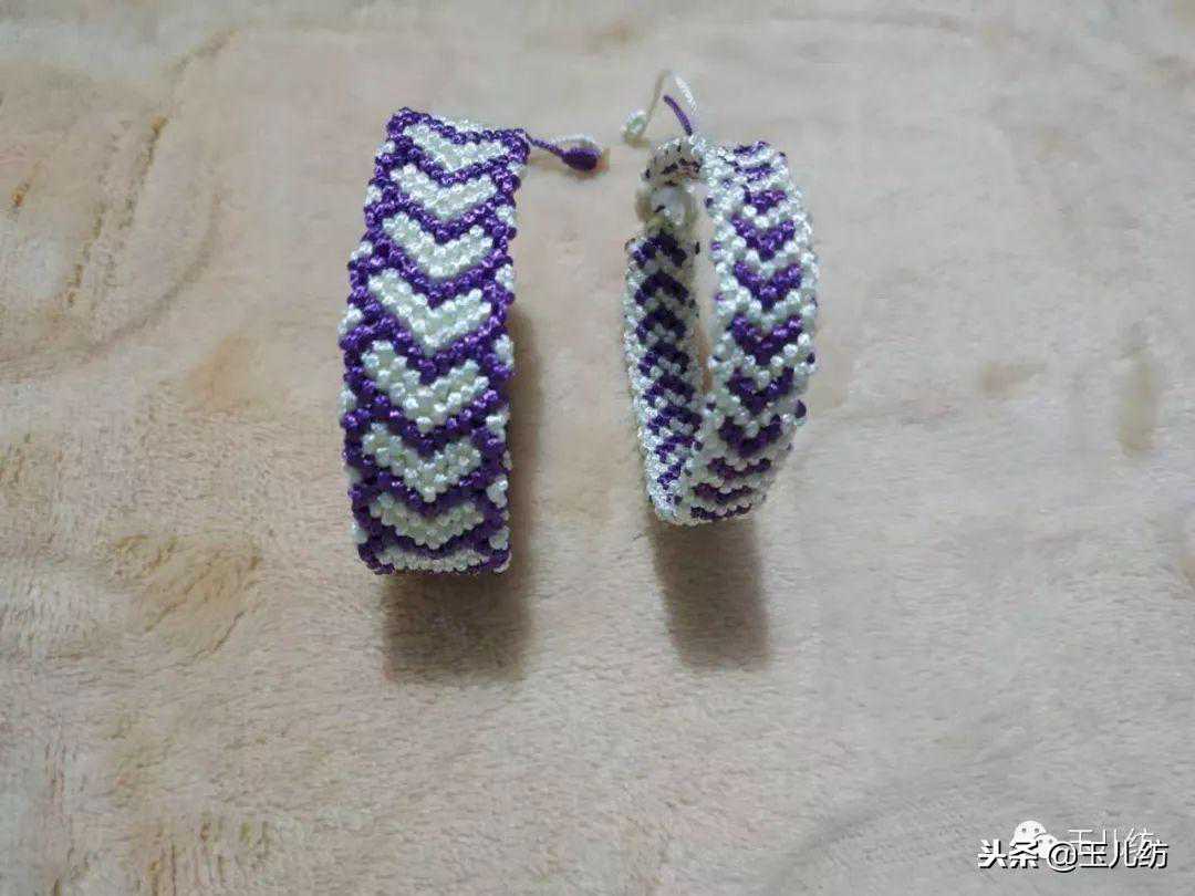 心连心宽款手链教程 玉儿纺 心连心宽款手链教程 玉儿纺