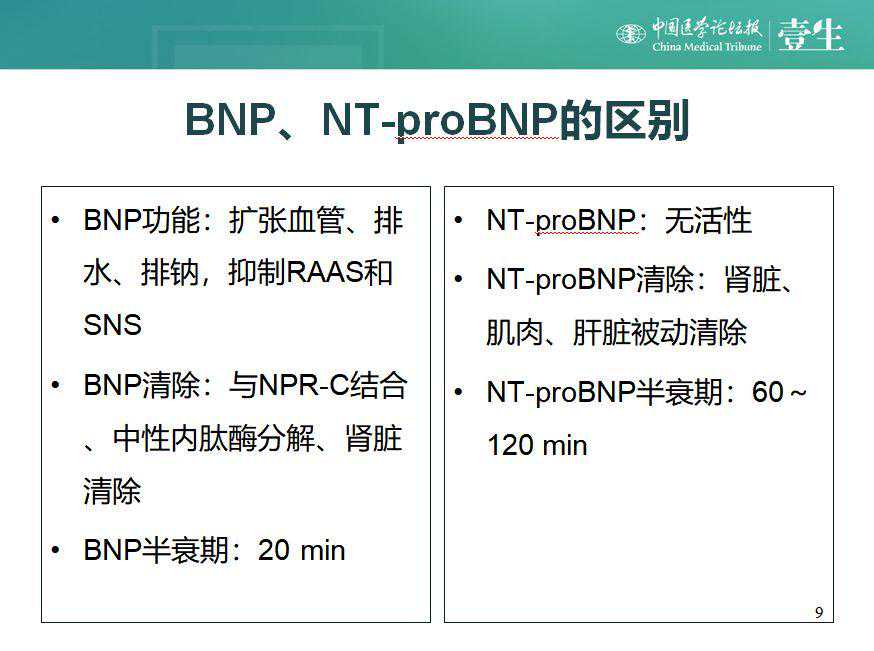 BNP和NT-proBNP，你真的会用吗？