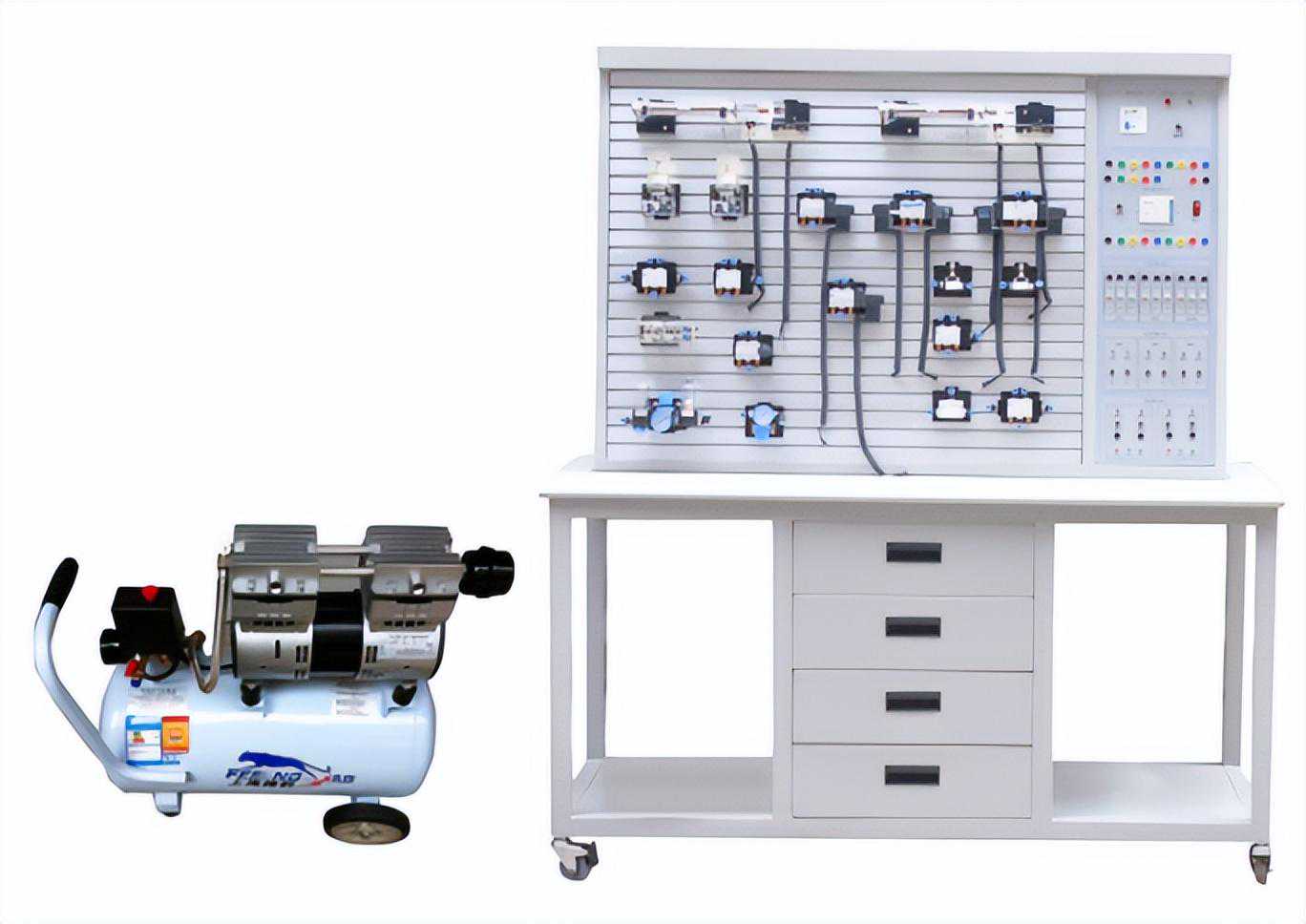 气动PLC控制实训装置(工业元件)