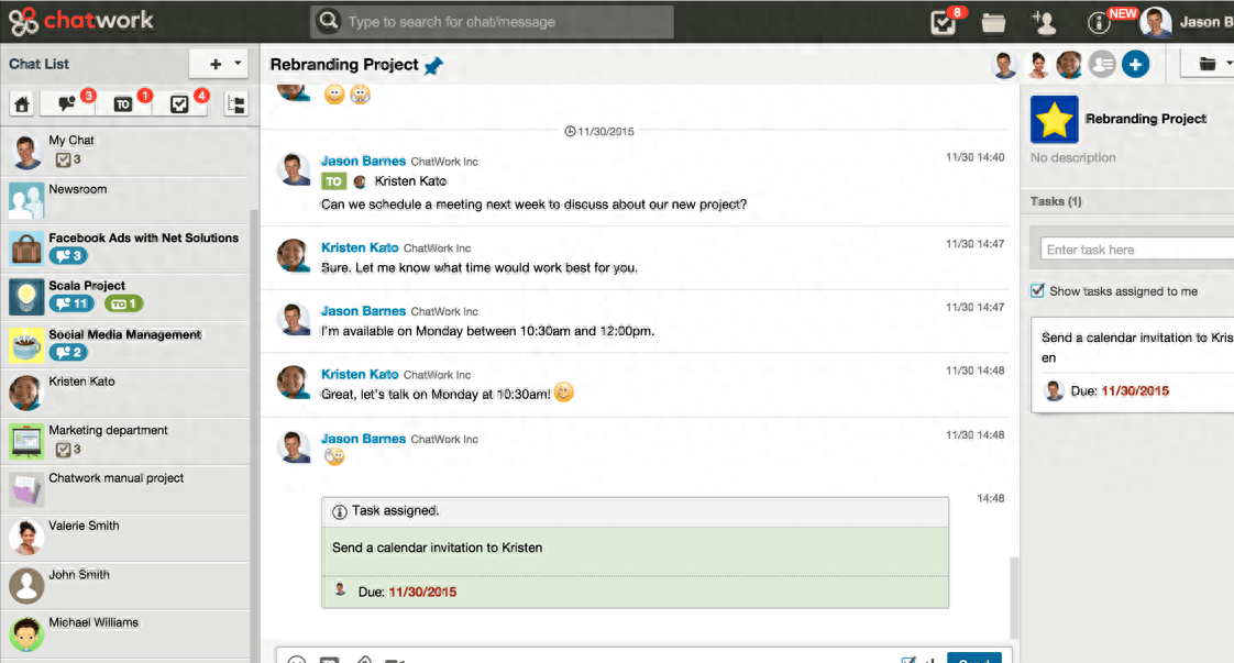 多功能网络聊天工具：ChatWork 2.6.54 (64位)