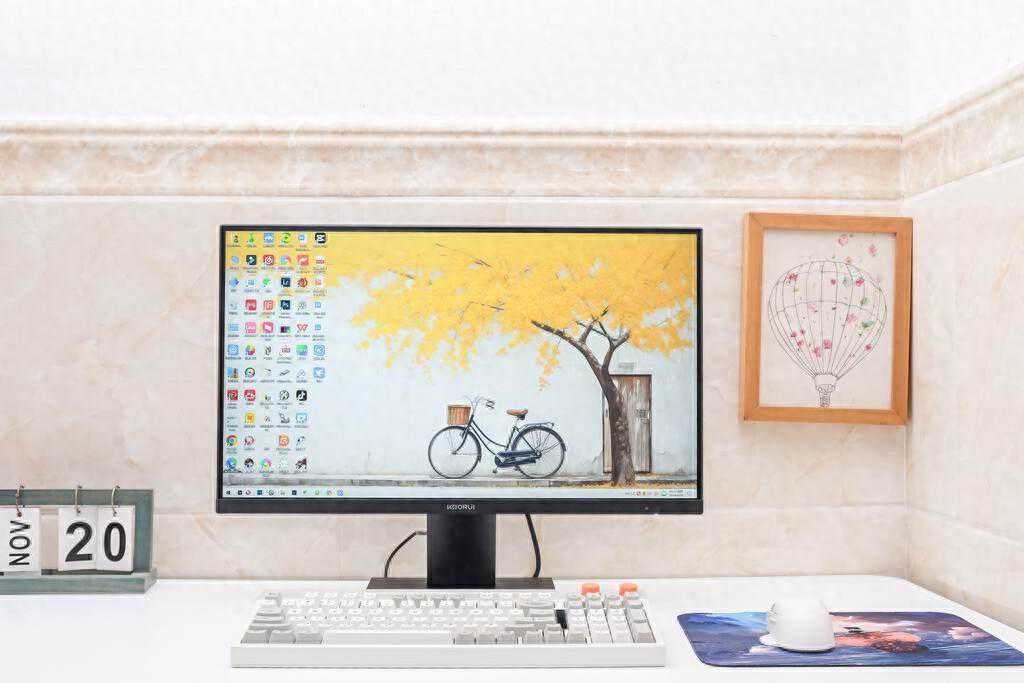 2K高画质，100Hz高刷，自带电子书模式，科睿P4显示器体验