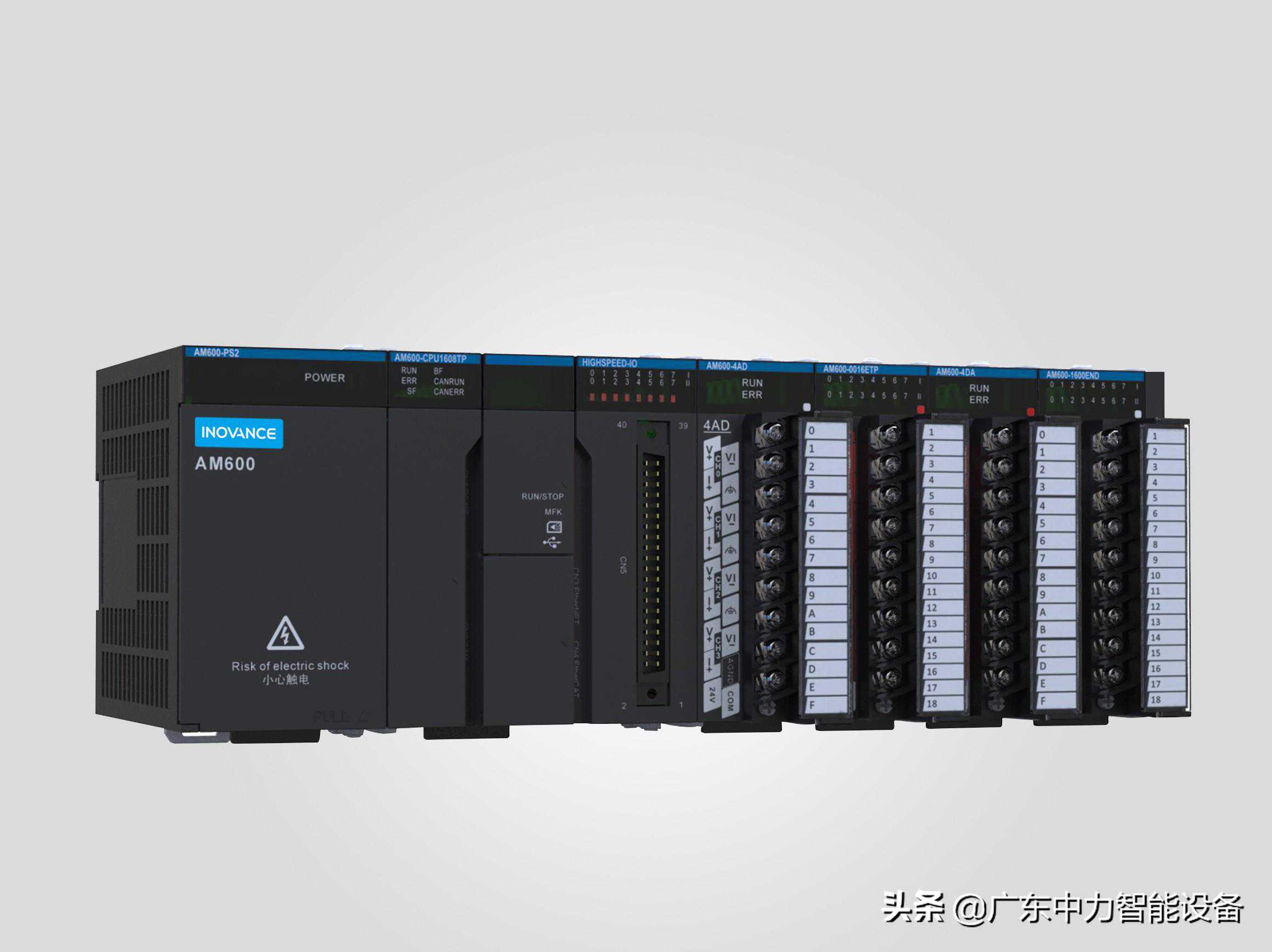 汇川中型PLC AM400系列产品型号说明及功能介绍